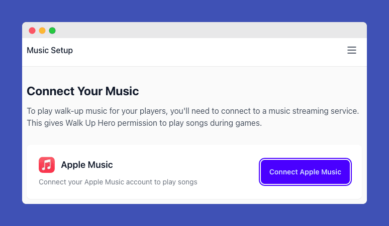 Apple Music integration