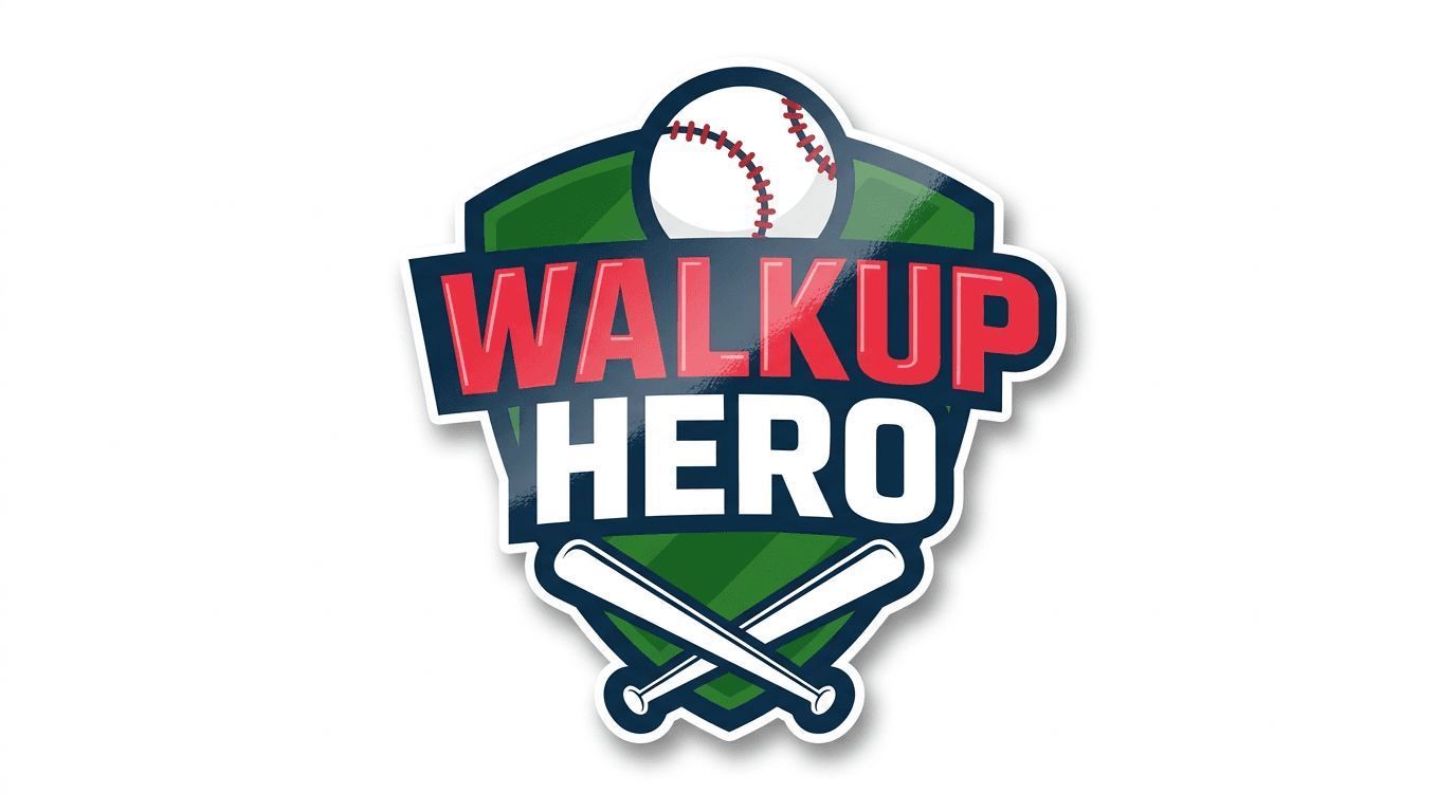 Rookie plan - WalkUp Hero die-cut vinyl sticker